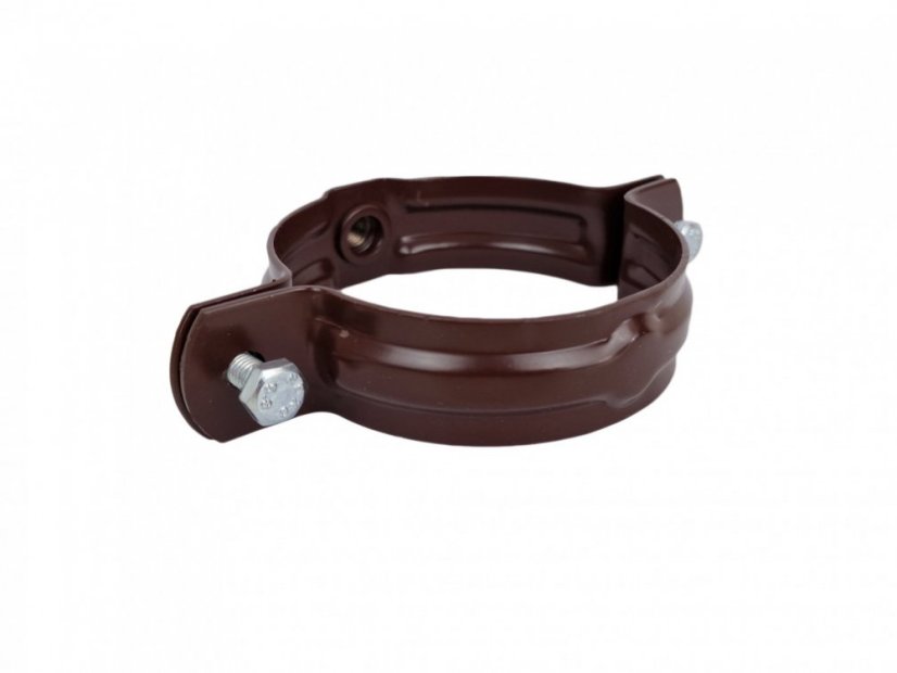 Il morsetto per scarico 100 mm colorata - Colore: RAL 7016 antracite