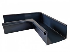 Angolo per canale di gronda verniciato SQUARE 120 mm