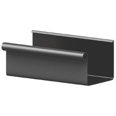 Farbiger Dachrinne Stahl SQUARE 120 mm
