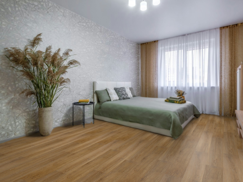 Vinylboden mit SPC Träger Victoria - Größe: 1230 x 180 x 5 mm