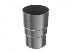 Unión para bajante de PVC 90 mm