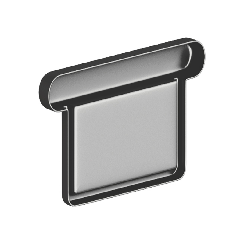 Embout laqué pour gouttière SQUARE 120 mm - Variante: Gauches