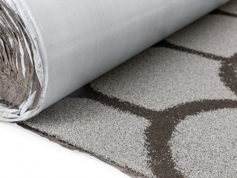 Öntapadó bitumen zsindely tekercsben Rollshingle hódfarkú | 1x10 m - Szín: piros