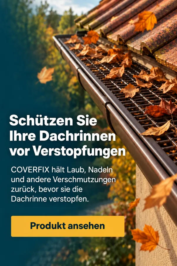 Laubfang für Rinnen COVERFIX