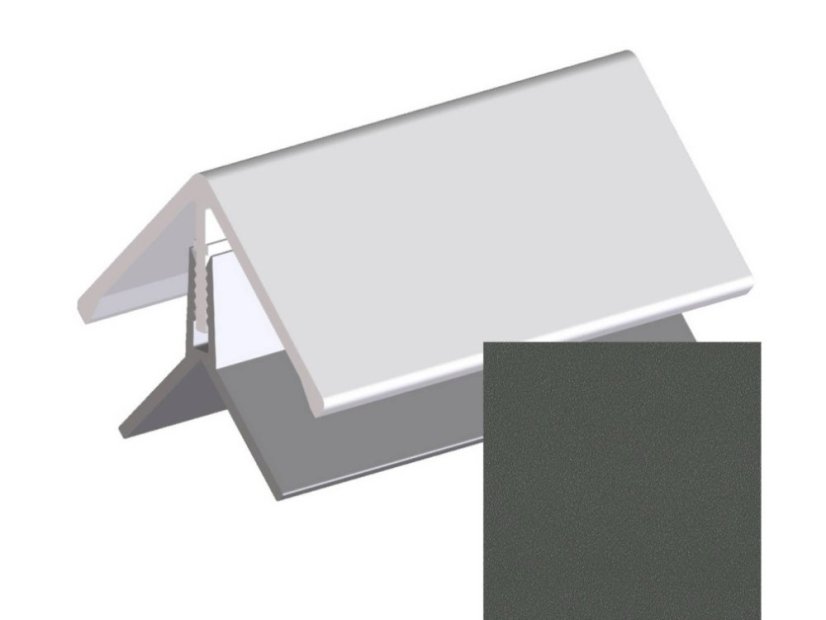 Buitenhoekprofiel voor gevelbekleding - Kleur: Greige Style