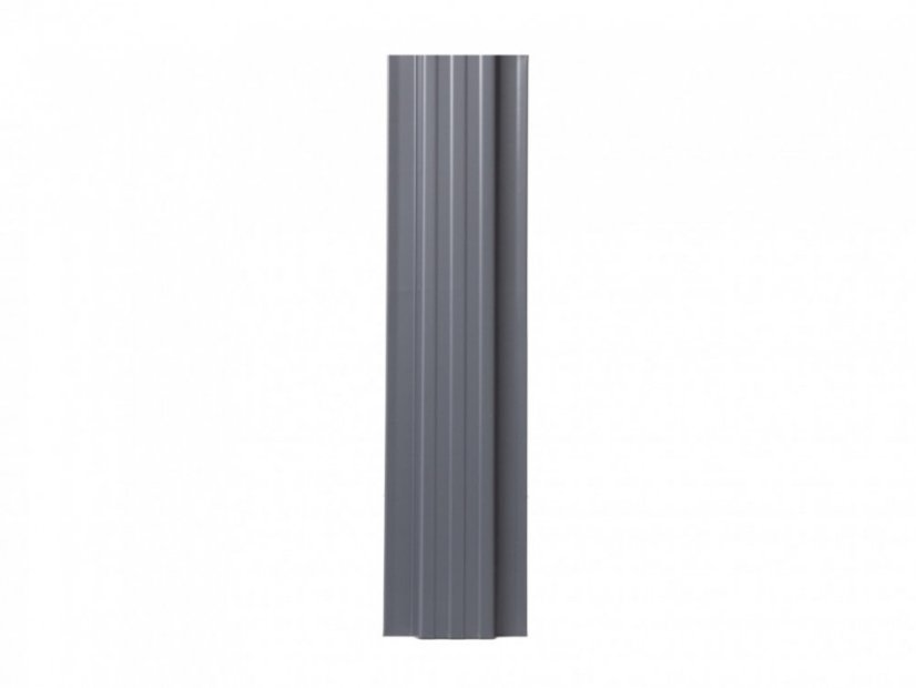 Plechová plotovka Sicuro rovná - Rozměr: 125 x 11,5 x 1,8 cm, Barva: antracit