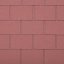 Tegole bituminose rettangolari Uni Strong autoadesive - Colore: rosso
