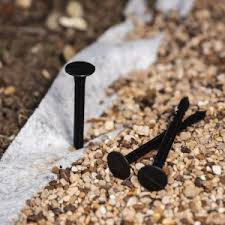 Piquet de fixation en plastique pour toiles de jardin et géotextiles - Taille: 12,5 cm