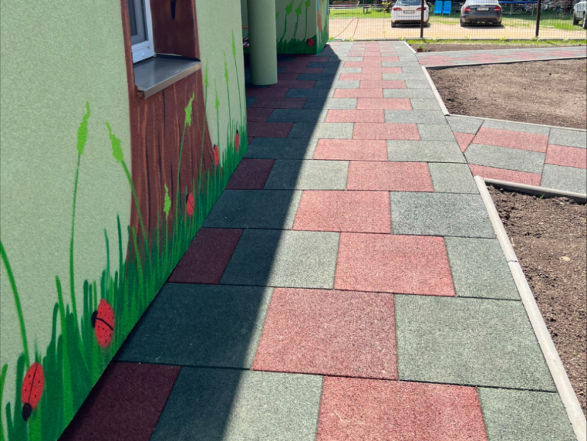 Gumowa płyta G40 - Kolor: czarny