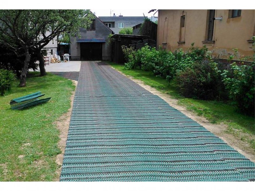 Rete salvaprato in plastica GR - Variante: 1400 g/m², Dimensione: 2 x 5 m