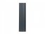 Plechová plotová doska "plotovka" Unico rovná - Rozmer: 125 x 11,5 x 0,9 cm, Farba: antracit