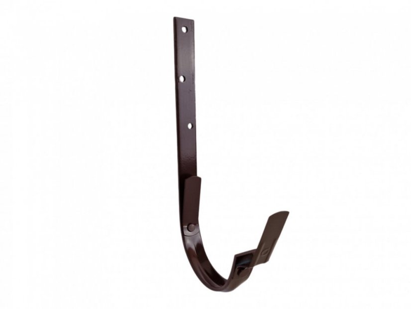 Farbiger Rinnenhalter Stahl 530 / 333 mm - Farbe: RAL 7016 Anthrazit