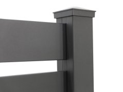 Aluminium schuttingpaal