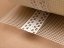 Flexibilní rohový profil PVC s tkaninou - Rozměr: 45 mm x 25 m