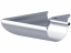 Pozinkovaný roh žlabu 333 mm - Varianta: vnější