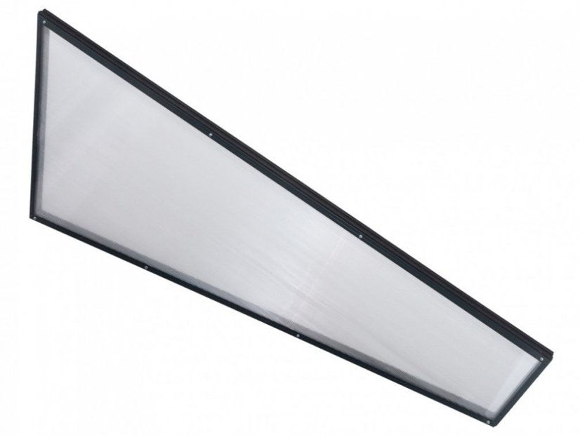Seitenteil T-160 - Farbe: Hellgrau / Rauchig, Variante: Links