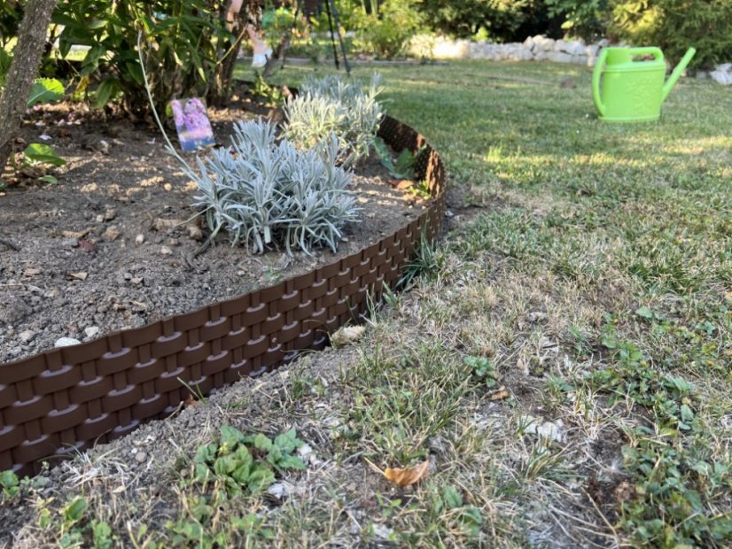 Covergarden Rattan kerti szegély - Szín: zöld