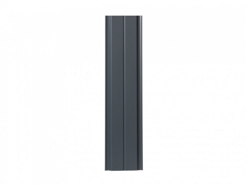 Plechová plotovka Spazio rovná - Rozměr: 125 x 11,5 x 0,9 cm, Barva: antracit