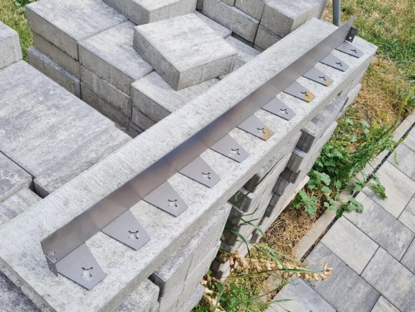 Pohledový obrubník Corten Strong