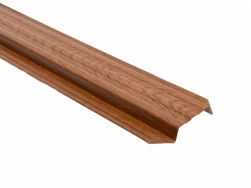 Plechová plotová doska "plotovka" Forte - Rozmer: 150 x 11,8 x 1,8 cm, Farba: orech