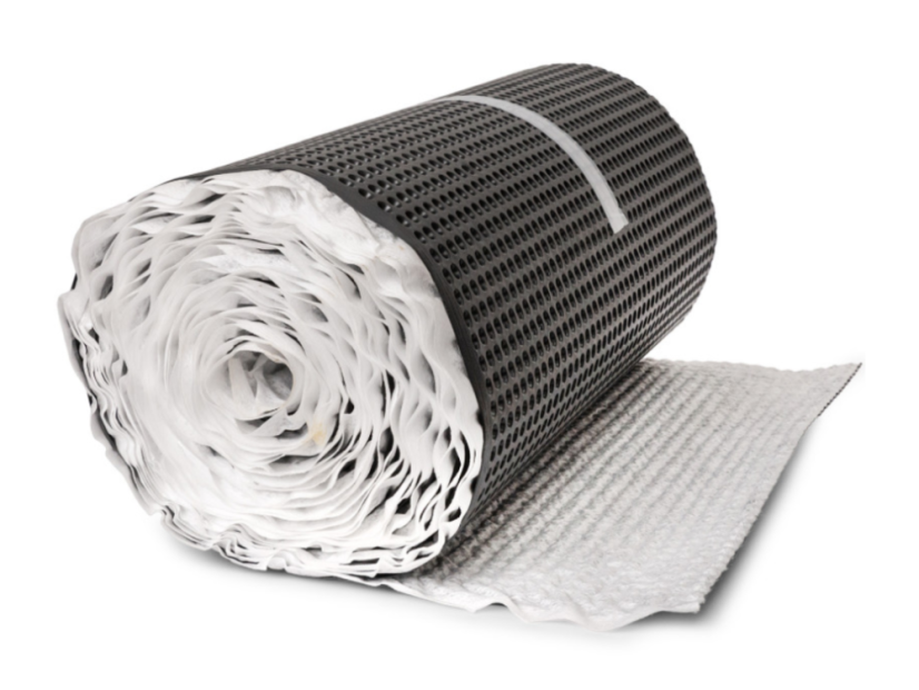 Noppenfolie met geotextiel Isostud Drain - Afmeting: 0,5 x 20 m
