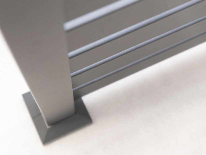 Przęsło aluminiowe szczelinowe - Rozmiar: 2000 x 1000 mm