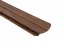 Metall Zaunlatte Unico mit halbrundem Kopf - Abmessung: 100 x 11,5 x 0,9 cm, Farbe: Anthrazit