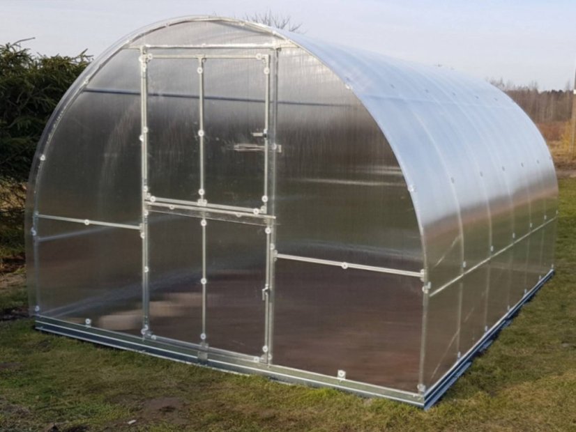 Zahradní skleník z polykarbonátu Classic T - Varianta: 4 mm, Rozměr: 2 x 3 m