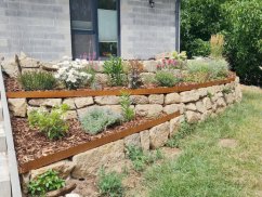 Pohledový obrubník Corten Strong