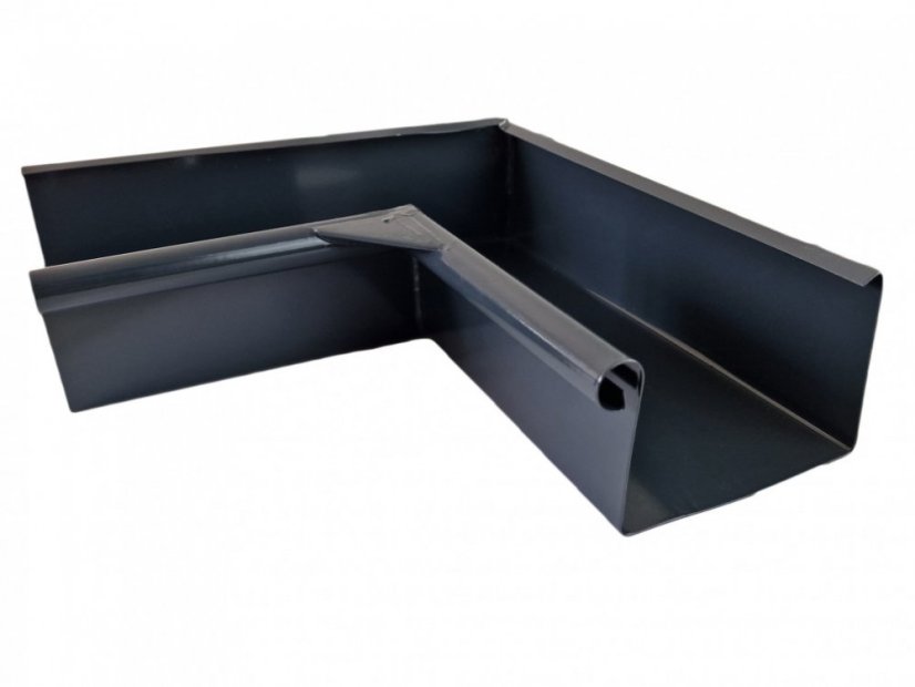 Canalón esquinero pintado SQUARE 120 mm - Variante: Exterior
