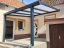 Pergola RAL 7016 v základním provedení s opálovým polykarbonátem