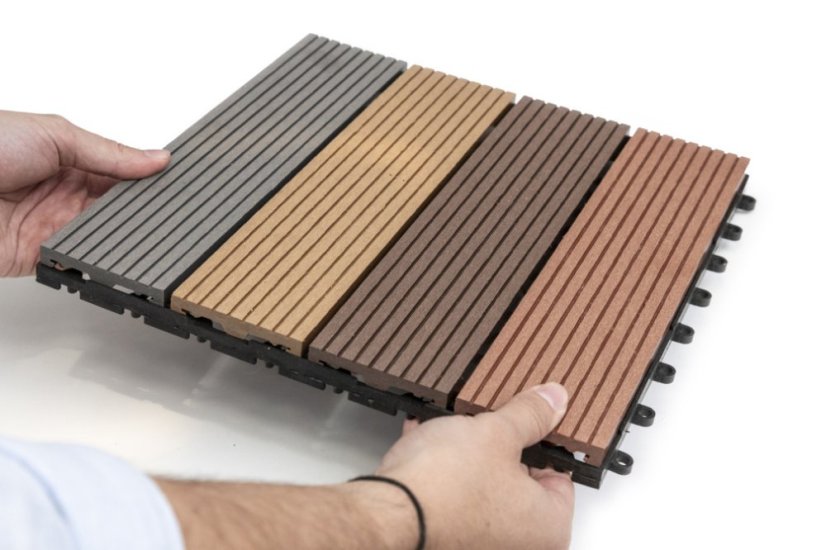 Pavaje de terasă din WPC Technodeck - Mostre