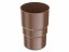 Raccord en PVC pour tube de descente 63 mm - Couleur: marron