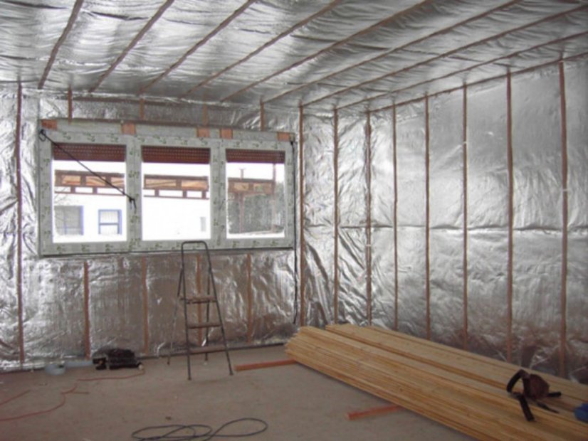 Reflexní parotěsná bublinková fólie ALUBAR Thermo Max - Rozměr: 1,2 x 25 m