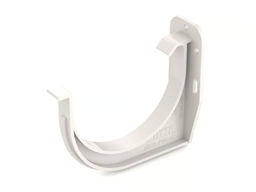 Cârlig de față din PVC 100 mm - Culoare: roșu