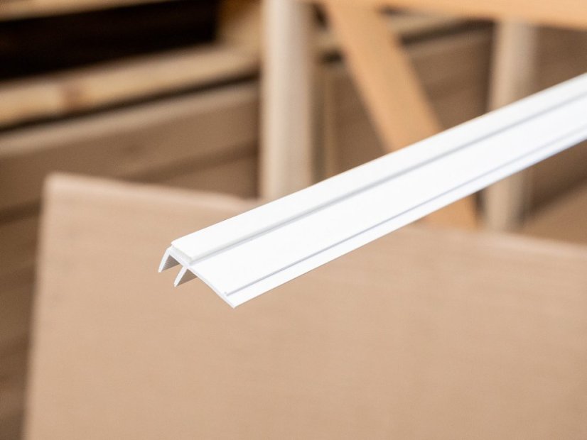 Afwerkprofiel voor ramen APU - Afmeting: 6 x 1600 mm