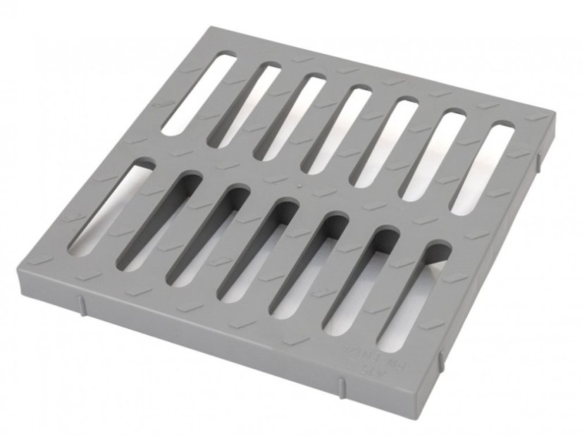 Revisionsschacht mit Rost