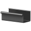 Jgheab de scurgere lăcuit SQUARE 120 mm
