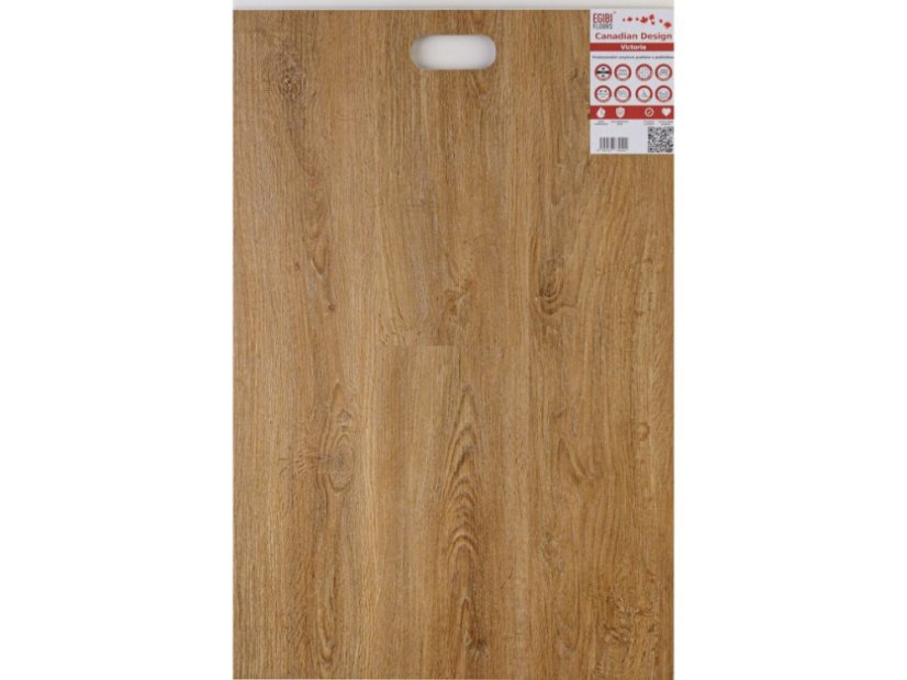 Vinylboden mit SPC Träger Victoria - Größe: 1230 x 180 x 5 mm