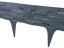 Bordillo de jardín Covergarden Stone - Color: negro