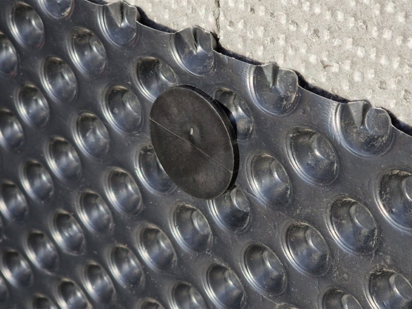 Kotwa do mocowania folii kubełkowej w polistyrenie - Rozmiar: 60 mm