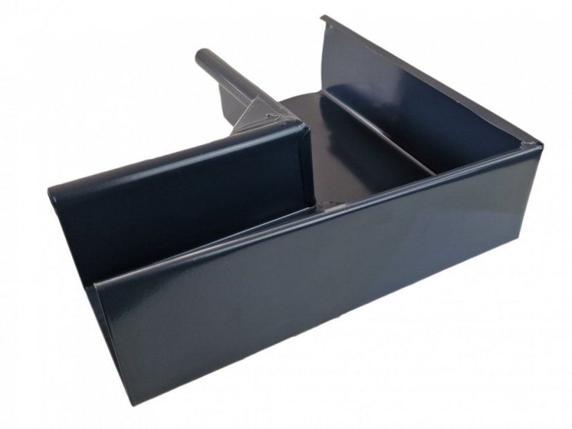 Canalón esquinero pintado SQUARE 120 mm - Variante: Exterior