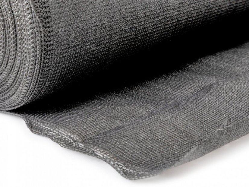 Malla de sombreo 90% gris - Dimensión: 1,5 x 100 m