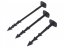 Piquet de fixation en plastique pour toiles de jardin et géotextiles - Taille: 12,5 cm