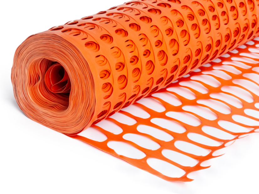 Plasă pentru împrejmuirea șantierelor