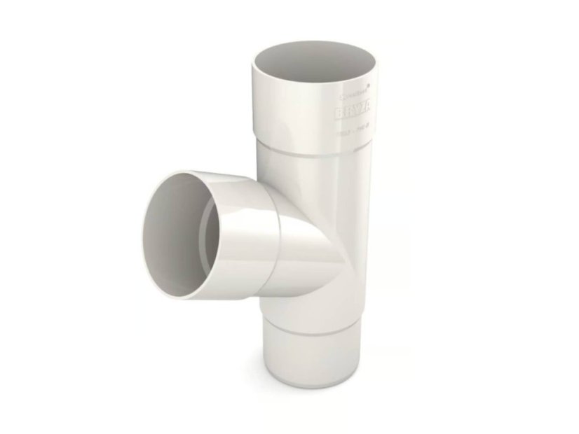 Műanyag csőelágazás 63 mm - Szín: antracit