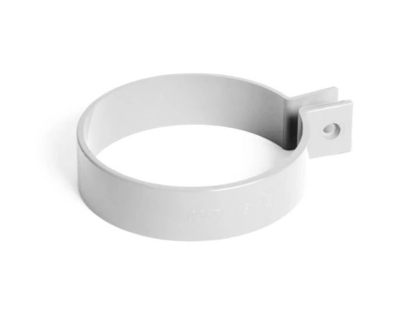 Plastová objímka svodu PVC 90 mm - Barva: cihlově červená