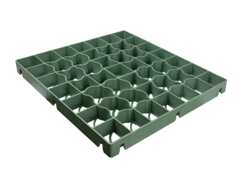 Rasengitter aus Kunststoff Covergrid 900 - Farbe: Schwarz