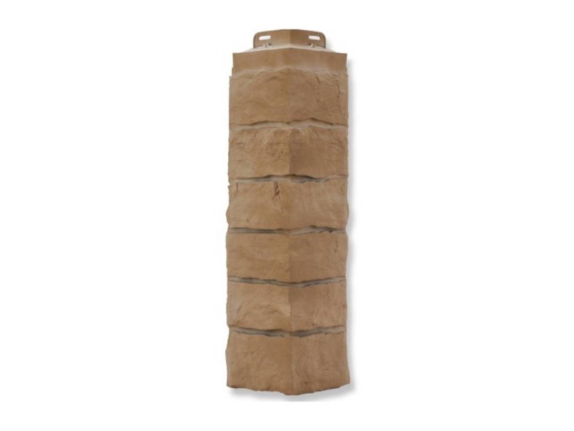 Außeneckelement Stacked Stone - Farbe: terra
