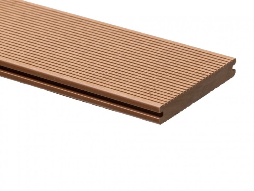 Terasová doska WPC Technodeck Strong plná | 2 m - Farba: tmavosivá